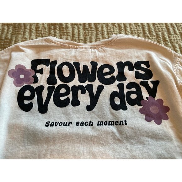 10Y Zara Surround Yourself with Love and Happiness Long Sleeve Graphic T-shirt - Picture 7 of 8